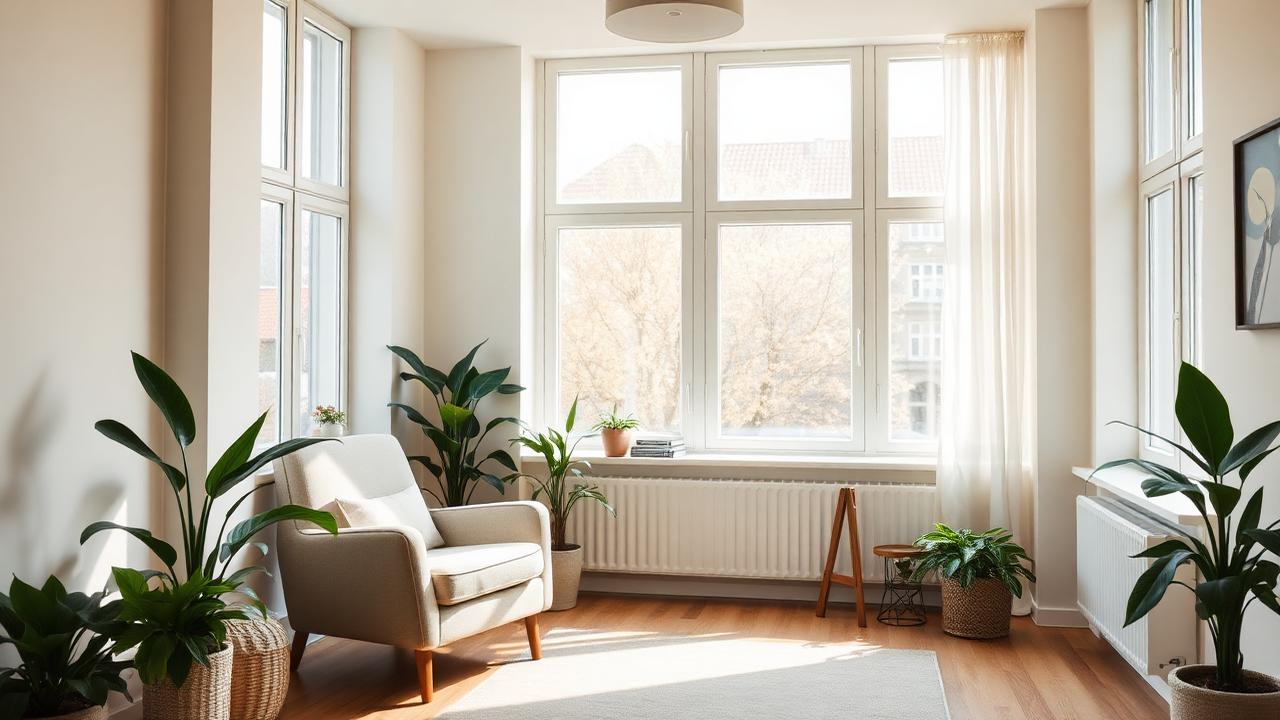 Helle, einladende Therapiepraxis in München Schwabing